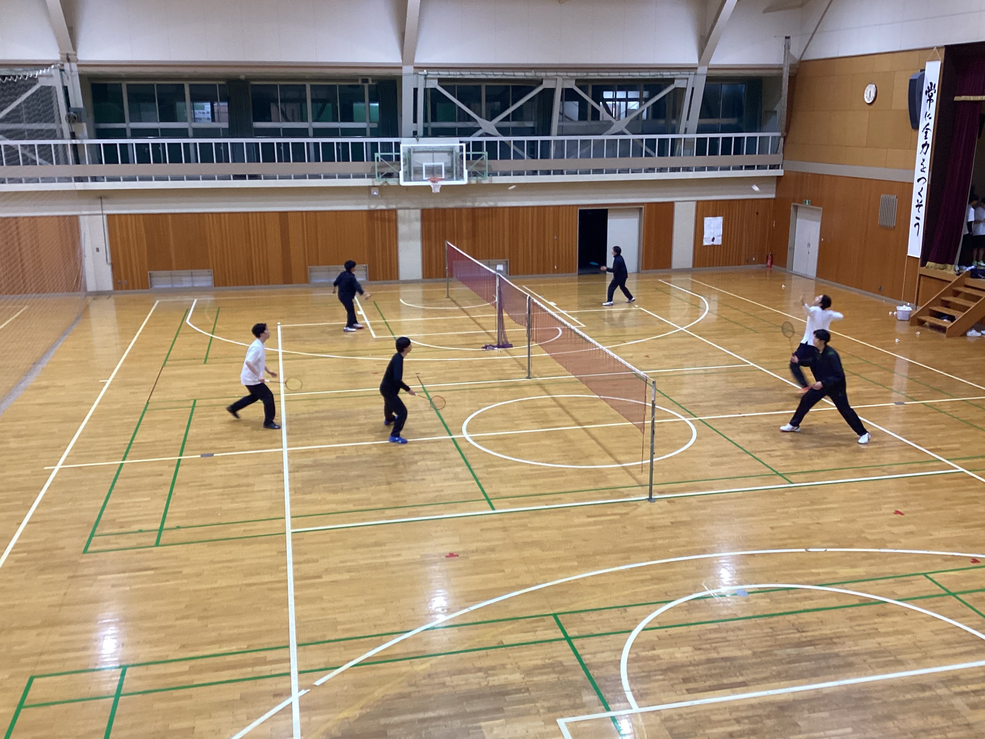 男子バドミントン部